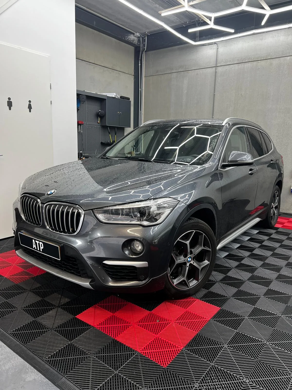 BMW X1 in de werkplaats van ATP